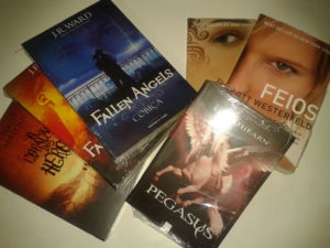 capa dos livros que comprei no SubDay