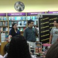 Luis Eduardo Matta, Frini Georgakopoulos e meio Raphael Draccon