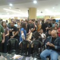 Olha a quantidade de nerds que foram ver o Eduardo Spohr!