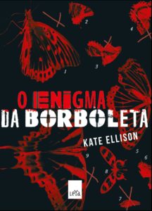 capa do livro O Enigma da Borboleta - Kate Ellison